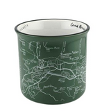Yosemite Map Camp Mug