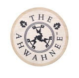 Ahwahnee Logo Wood Magnet