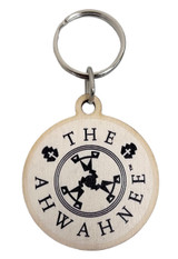 Ahwahnee Logo Wood Keychain
