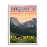 Bear & Flower Magnet