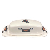 Ahwahnee China Butter Dish W/Lid