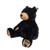 Black Bear Sitting Plush - LARGE