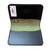 Half Dome Leather Card Holder - Marigold