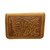 Half Dome Leather Card Holder - Marigold