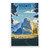 Glacier Point Road Wood Postcard