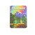 Half Dome Rainbow Sky Retro Decal