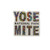 Yosemite Word Art Magnet
