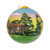 Yosemite Half Dome Glass Ornament