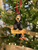 Beware Black Bear With Sign Ornament