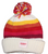 Donner Stripe Pom Pom Yosemite Beanie