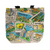 Postage Stamp Canvas Tote Bag