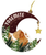 Half Dome Crescent Moon Ornament