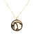 Half Dome Gold Necklace