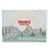 Yosemite Line Art Canvas Magnet