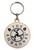 Ahwahnee Logo Wood Keychain