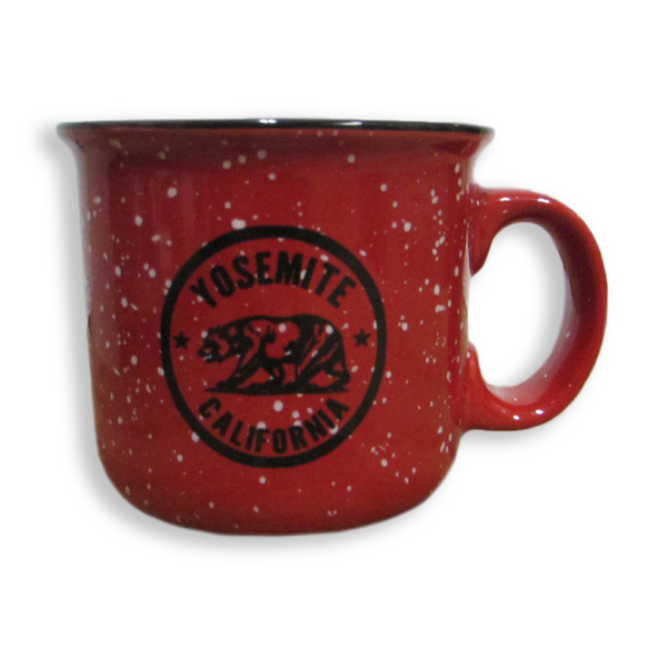 Yosemite Bear Flag Ceramic Camp Mug