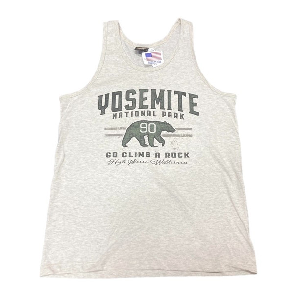 Men's Start Scratch Black Bear Tank