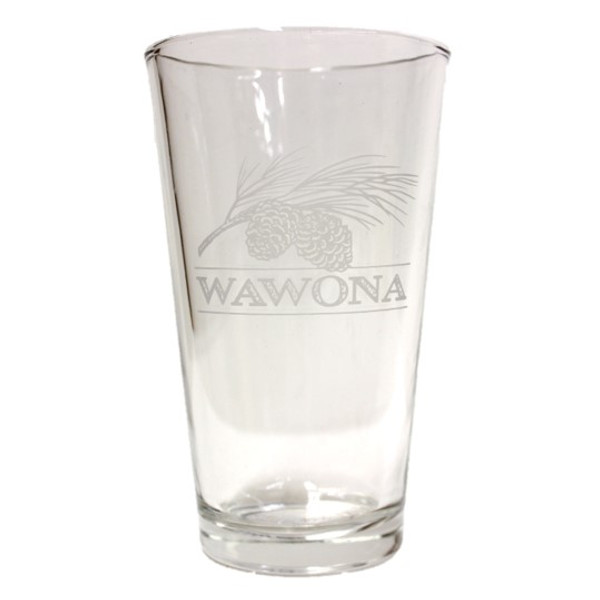 Wawona Logo Pint Glass