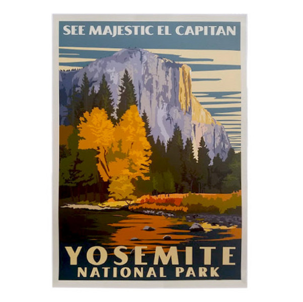 Poster - Retro El Capitan 13x18