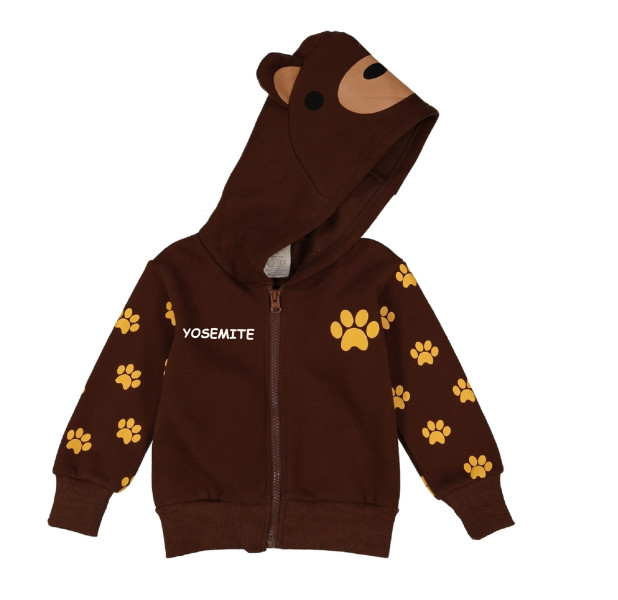 Toddler Bear Hooded Sweatshirt