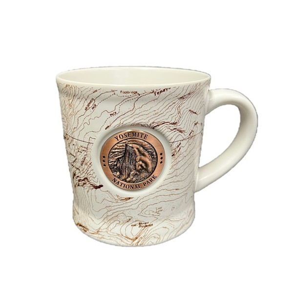 Emblem Yosemite Map Mug