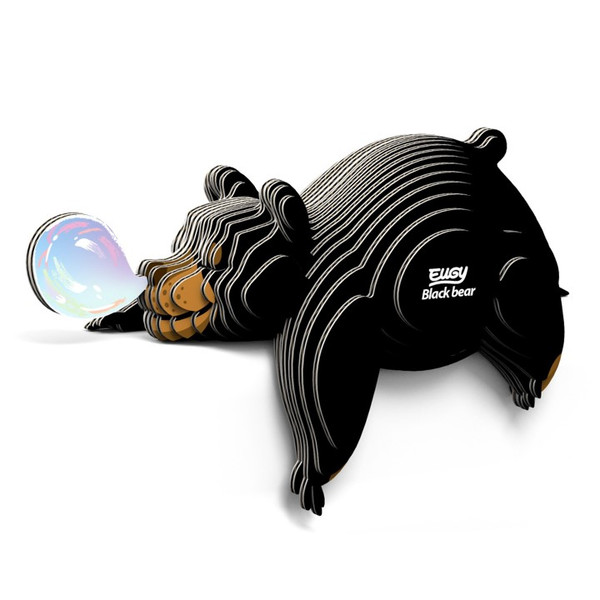 Eugy 3D Puzzle - Black Bear