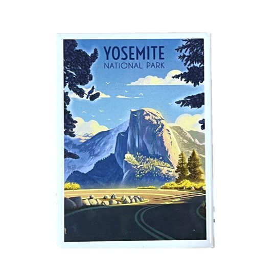 Glacier Point Road Magnet