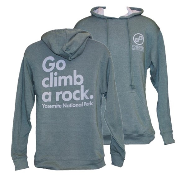 Go Climb A Rock Sweatshirt HEATHER GREEN
