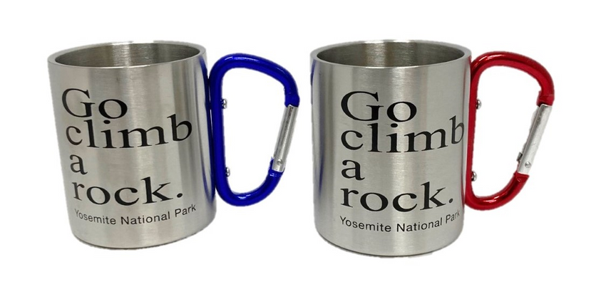 Go Climb A Rock Carabiner Cup