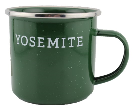 Yosemite Enamelware Coffee Mug