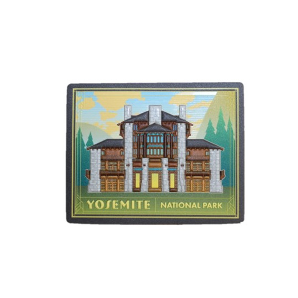 The Ahwahnee 3D Pillow Magnet