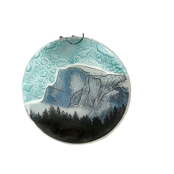 Half Dome Glass Ornament