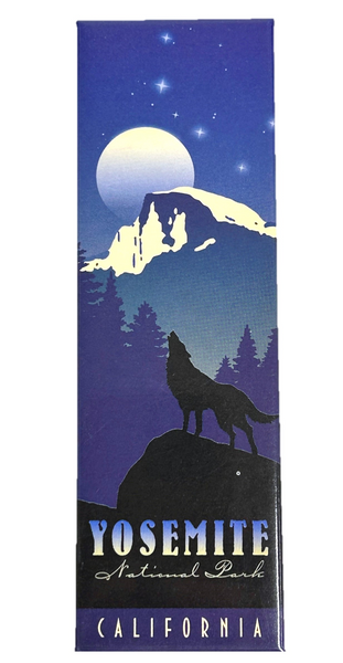 Half Dome Coyote Night Magnet