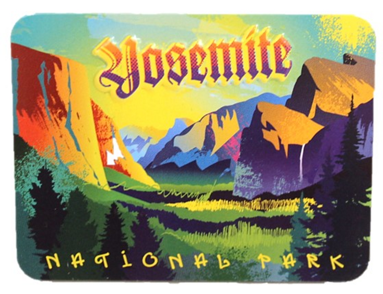 Valley View Color Fly Retro Magnet