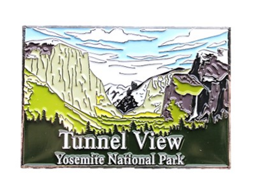 Tunnel View Enamel Magnet Tunnel View Enamel Magnet