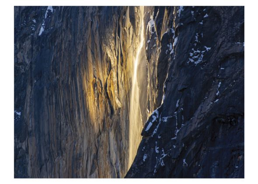 “Firefall No. 2” Horsetail Fall Postcard (5 x 7 in.) - Robel Fessehatzion