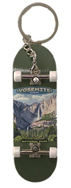 Fingerboard Yosemite Falls Keychain