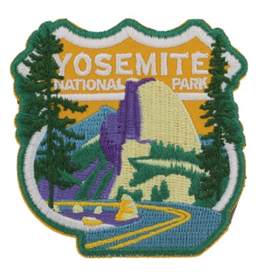 Half Dome Highway Sign Patch