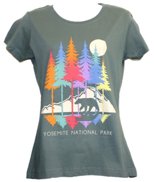 Women's Wooden Reflection Yosemite Tee