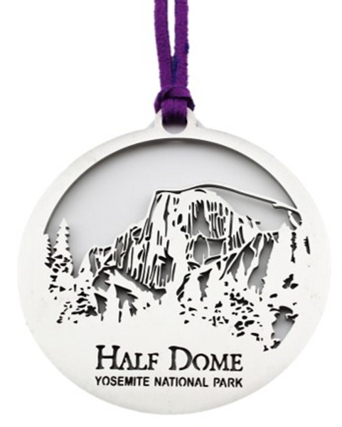 Half Dome Yosemite Stainless Ornament