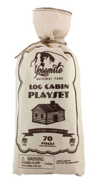 Log Cabin Pouch Yosemite