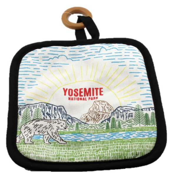 Yosemite Line Art Potholder