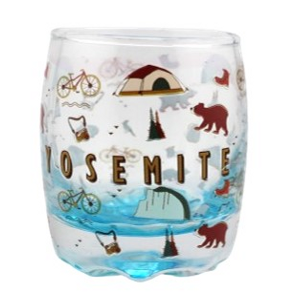 Rainbow Yosemite Icons Shot Glass
