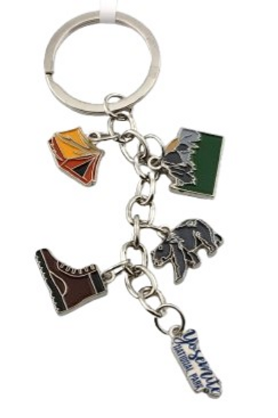 Yosemite Dangle Charms Keychain