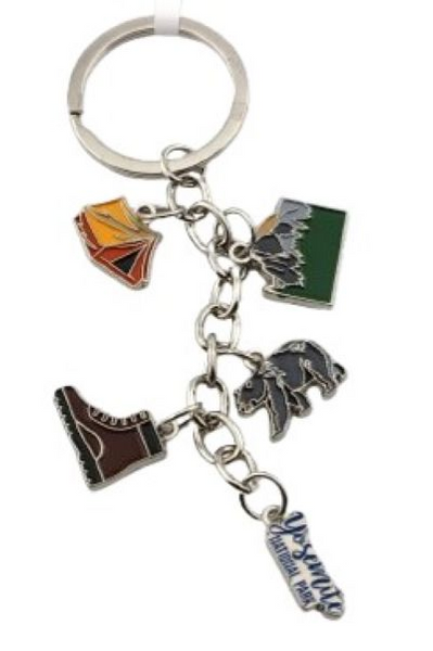 Yosemite Dangle Charms Keychain