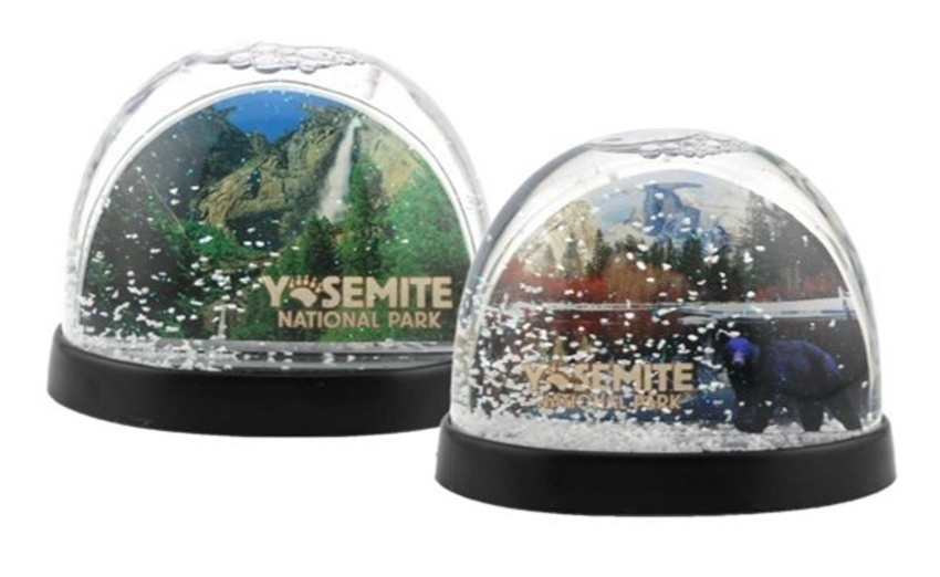 Yosemite 2-Sided Snow Globe