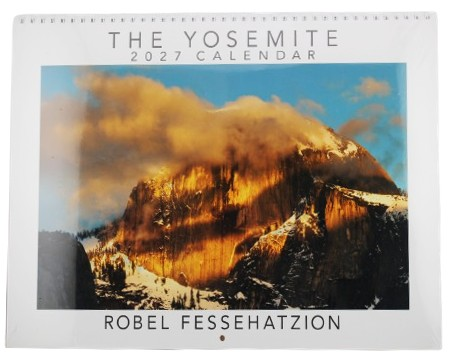 Yosemite 2027 Wall Calendar Robel Fessehatzion