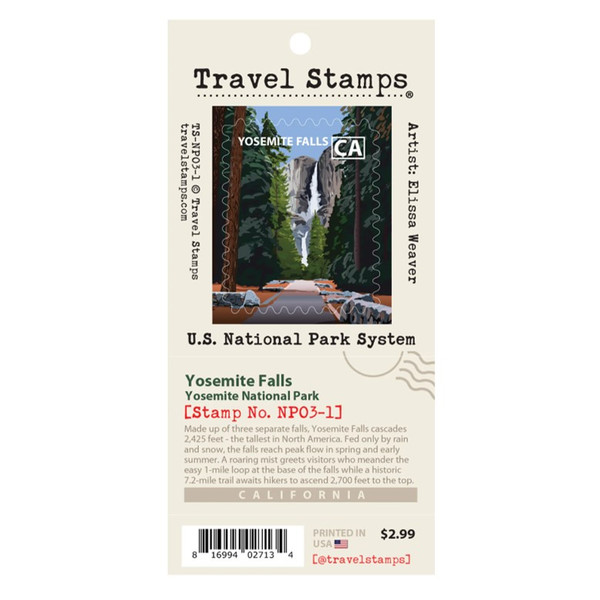 Stamp - Yosemite Falls