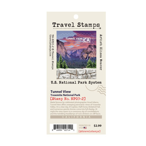 Stamp - Tunnel View