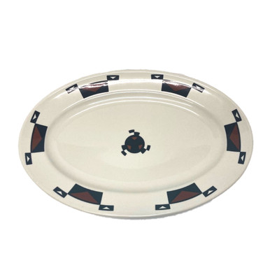 チャイニーCHinEE 平皿　5枚　クニエダヤスエさん Ahwahnee China Platter Oval Large - Yosemite Online Store